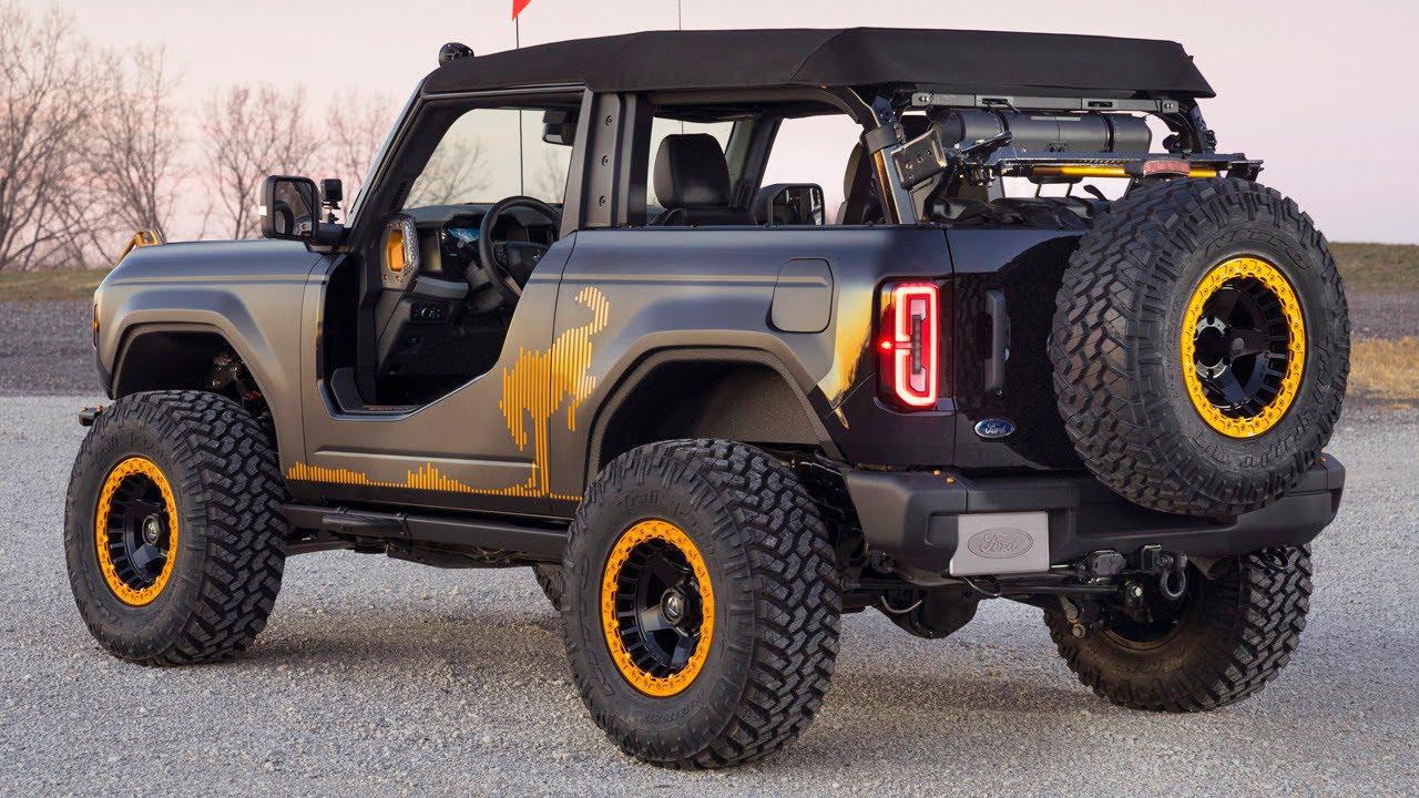 牧马人一生的宿敌 2021款福特bronco两门版概念车终于登场