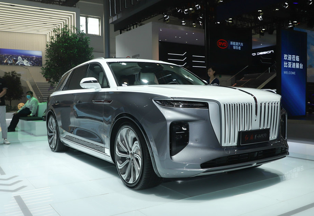 红旗ehs9定位全尺寸suv在2020年广州车展亮相预售价55万起