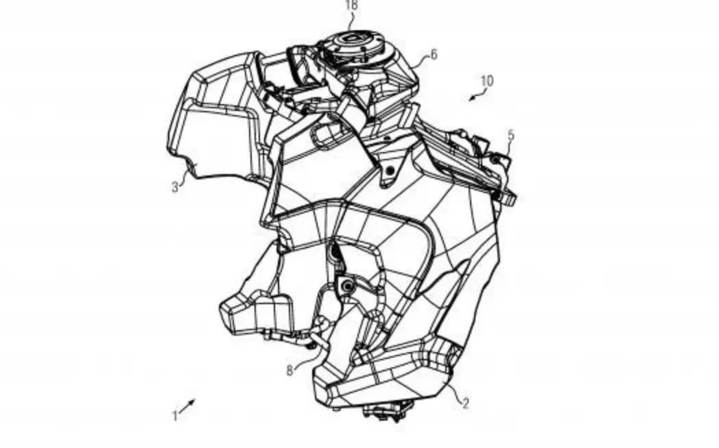 ktm公升adv1290改款专利图公布