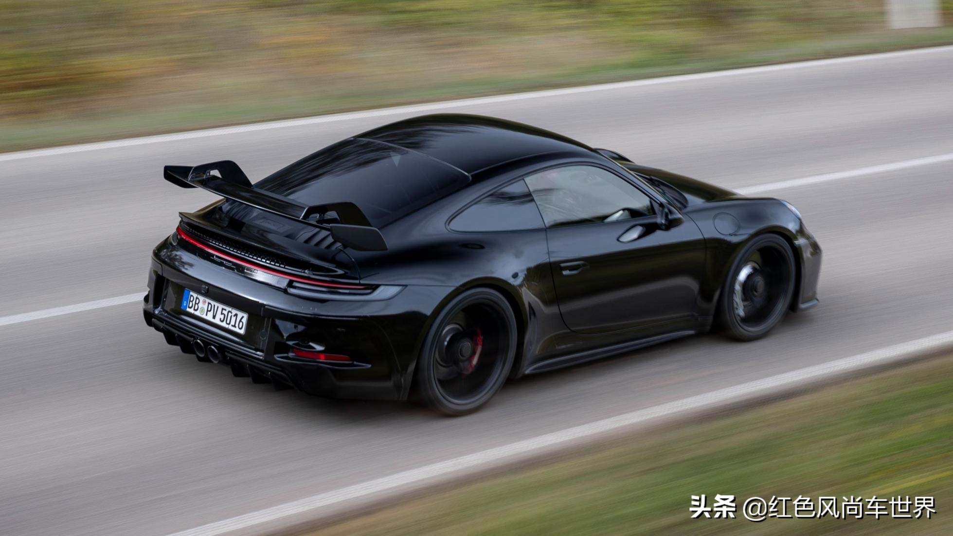 2021款保时捷992代911gt3即将推出 原型车首次亮相