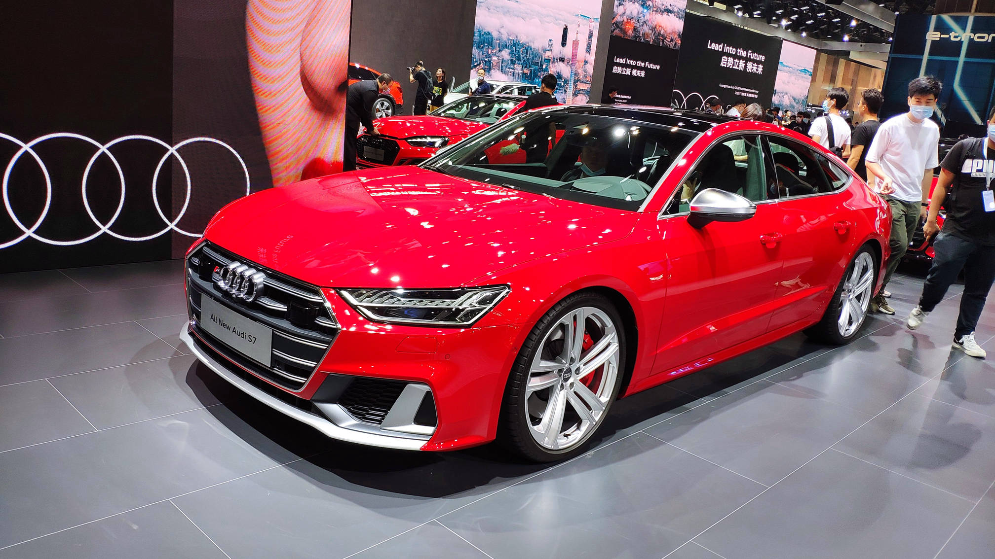 2020年广州车展全新奥迪s7sportback实车