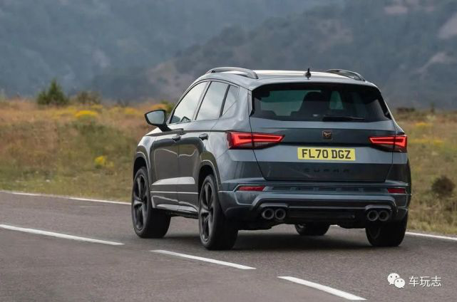2020年大众西雅特cupraateca高性能suv49秒破百的新力量
