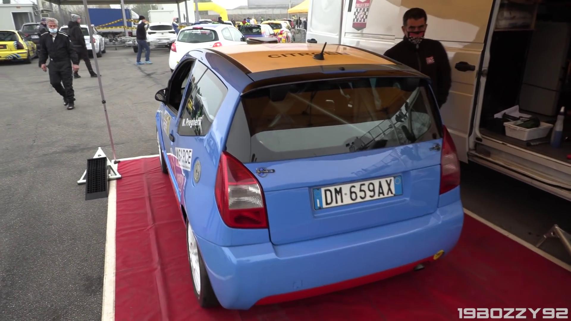 雪铁龙 c2 r2 max fwd 拉力赛车:1.6升4缸 w/5速变速箱