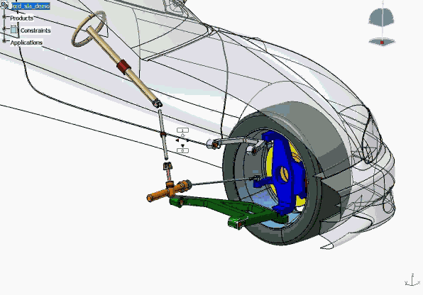 ▼駐車制動器 ▼雙腔串聯式制動主缸工作原理(制動過程) ▼