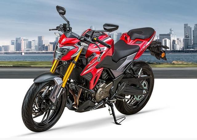豪爵铃木又要大卖离地间隙158mm电喷双缸水冷298cc23万贵吗