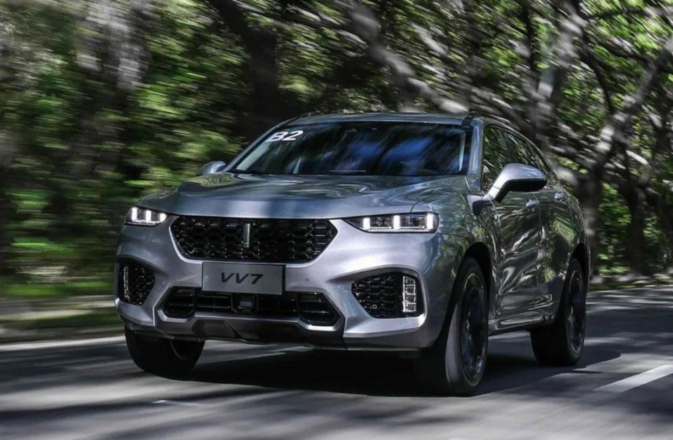 全新vv7谍照曝光,外观大改,动力升级,还要什么领克01