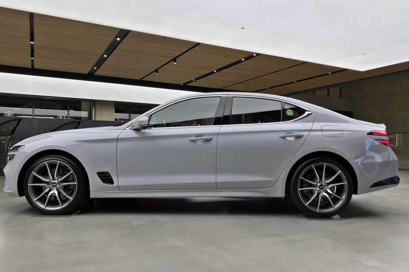 中期改款的捷尼赛思g70在韩国市场上正式上市