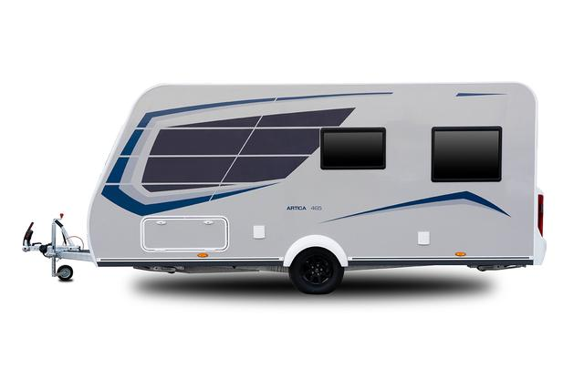 针对中国道路设计的加强底盘拖挂房车,法国卡莱尔465_易车