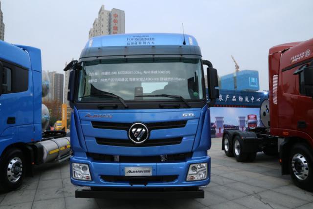 福田欧曼lng重卡现身专属的潍柴wp13发动机有多厉害
