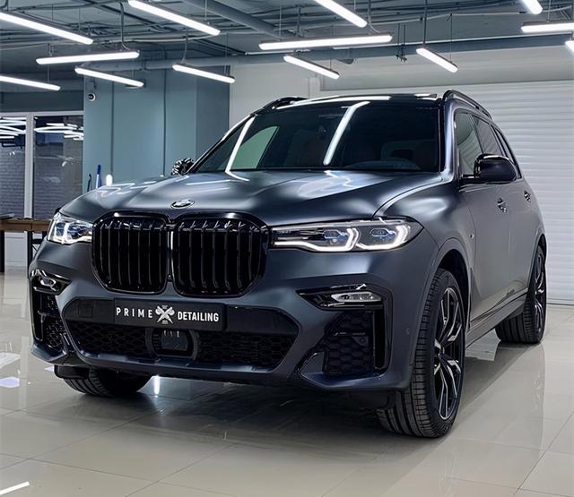 改装版宝马x7磨砂碳灰涂装六座布局配30t六缸发动机