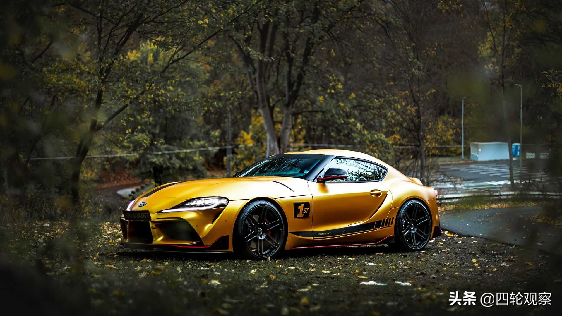 最炫酷的丰田跑车黄金版曼哈特gr5503秒破百无压力