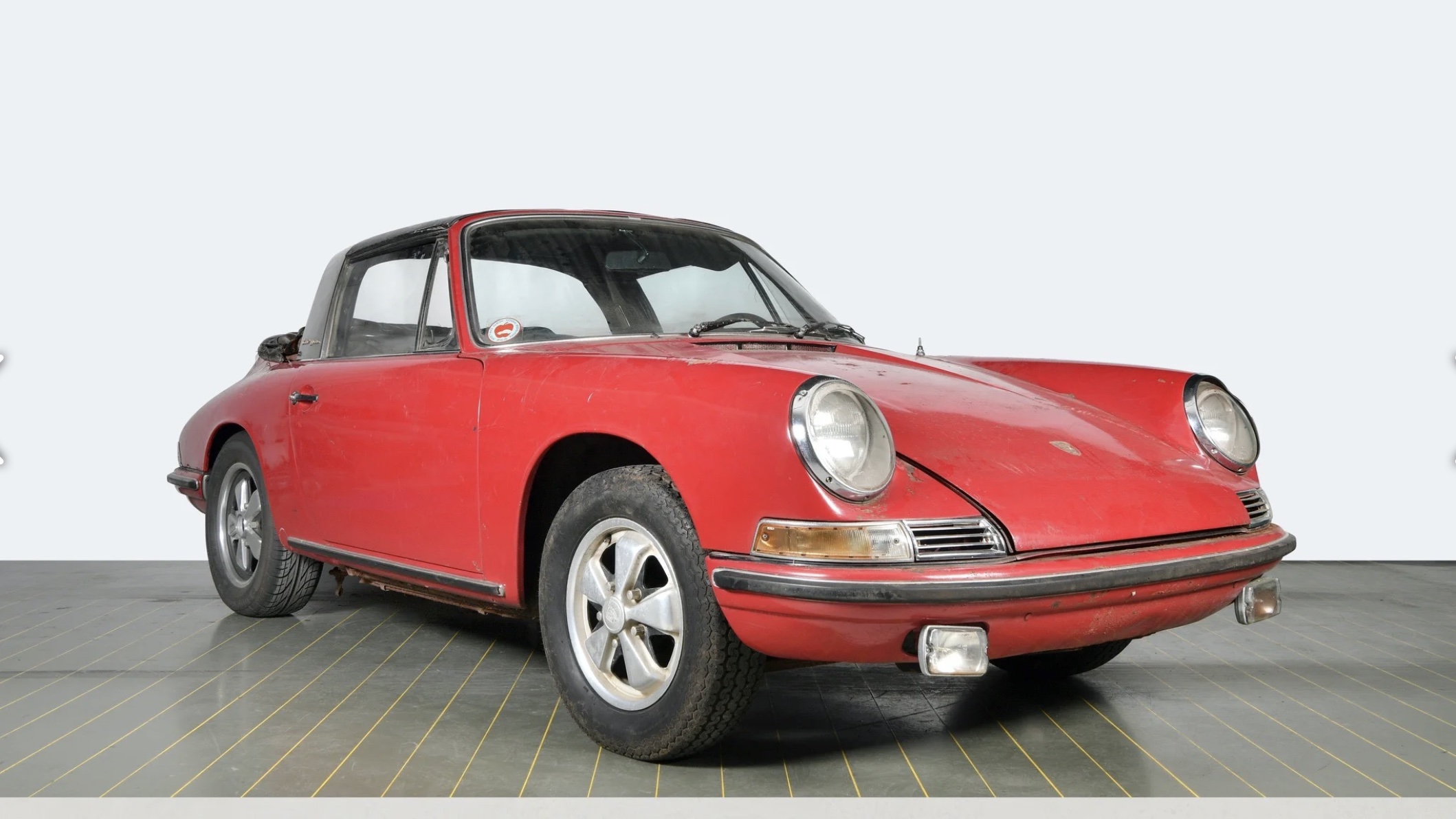 「图库」完全复原1967款保时捷911 s targa_易车网
