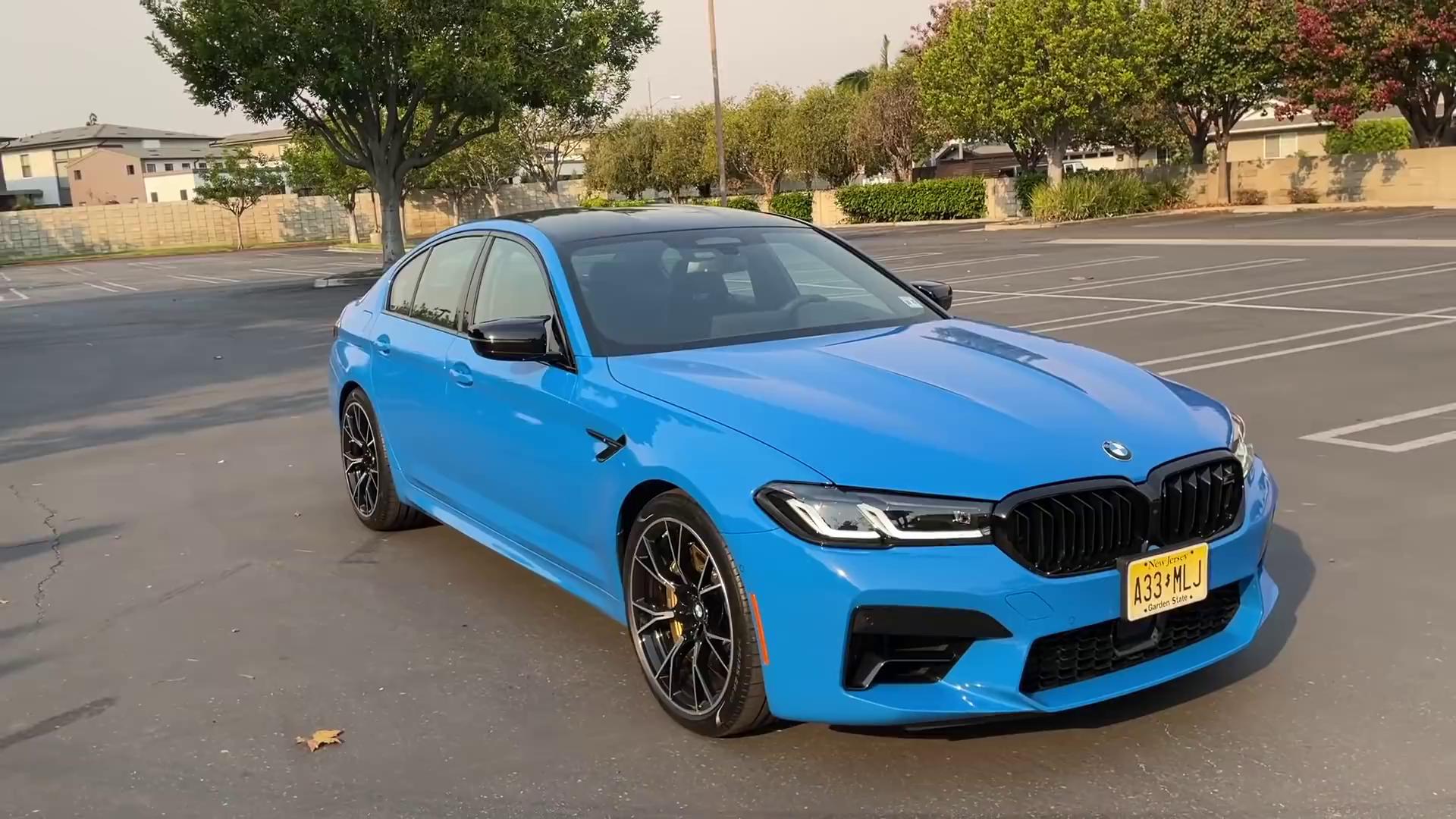 第一视角试驾2021款宝马m5高性能轿车,零百加速3.4秒