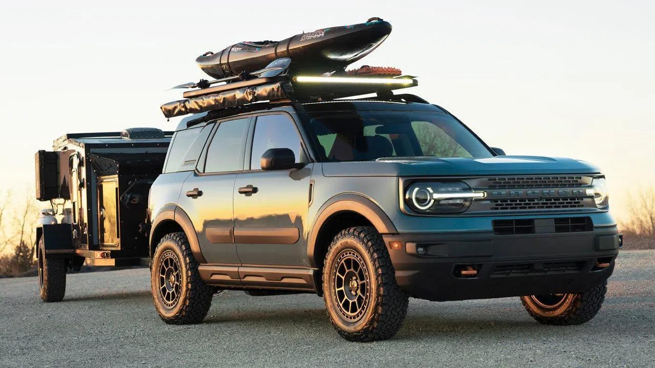 当硬汉遇上呆萌 福特bronco sport bablands 定制suv