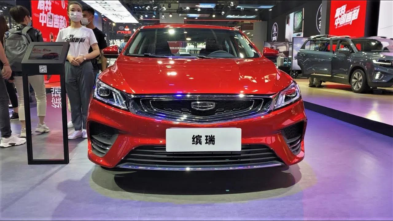1.4t cvt的回归 2020新款吉利geely缤瑞亮相车展