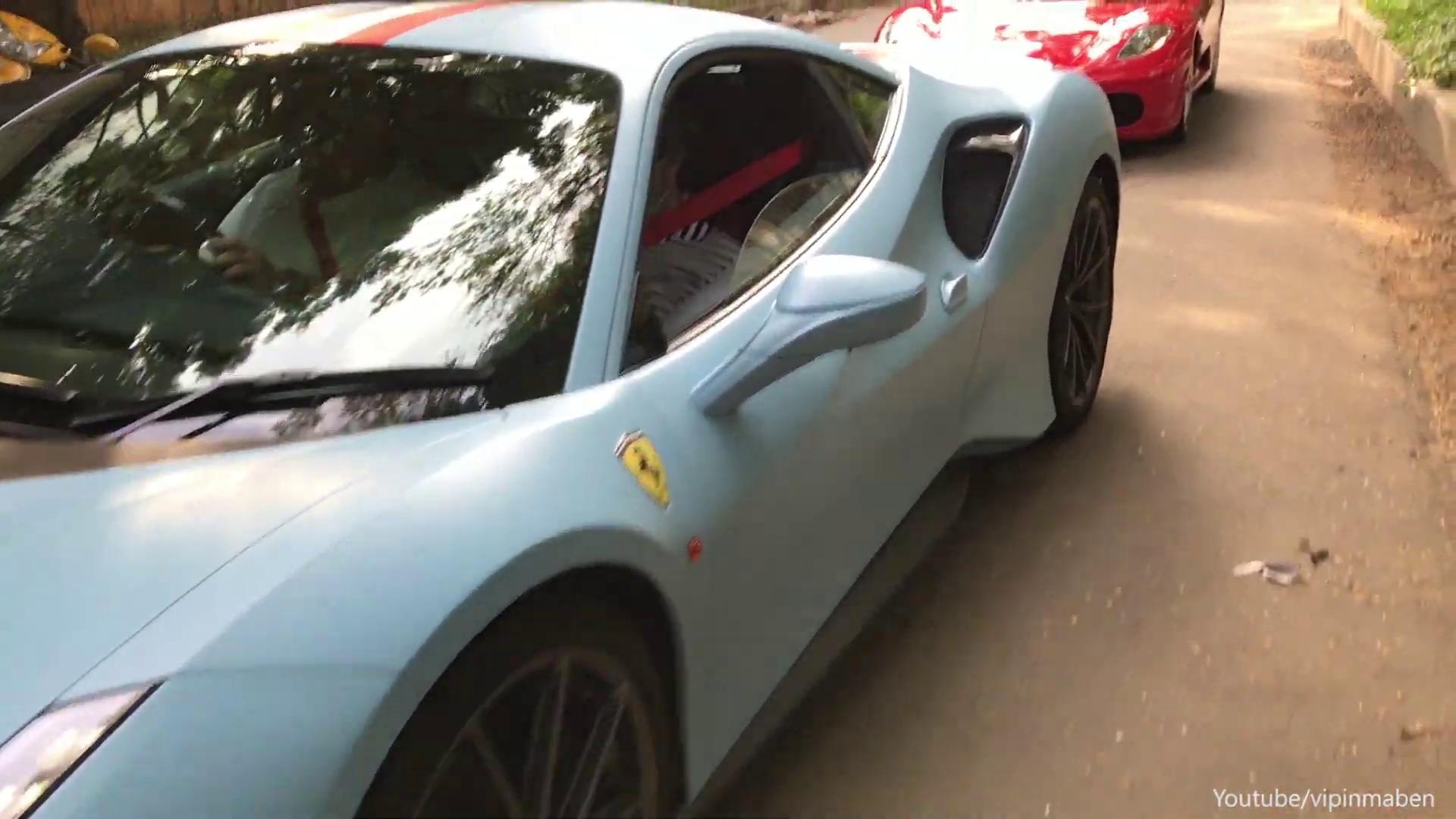 印度街头拍摄超级跑车,豪车真不少_易车视频