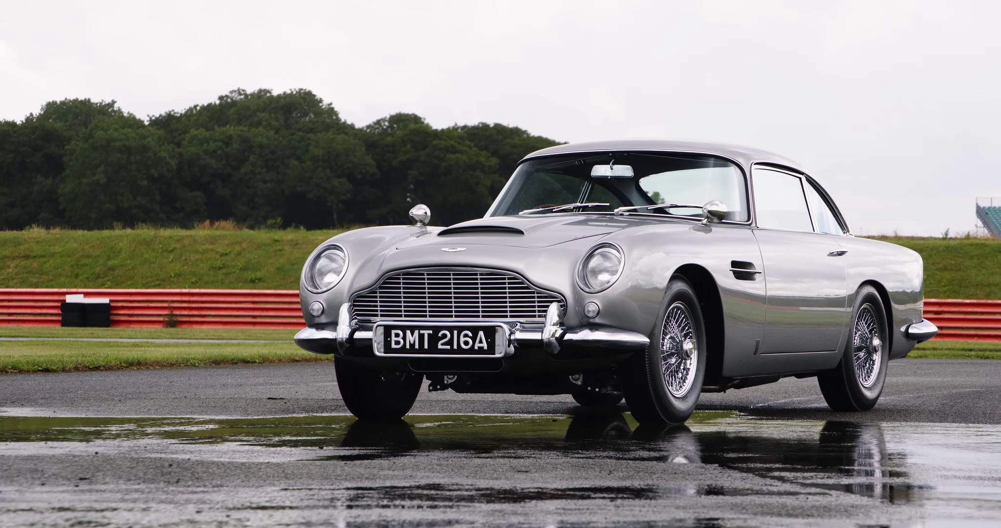 限量25台,阿斯顿·马丁db5金手指007特别版交付