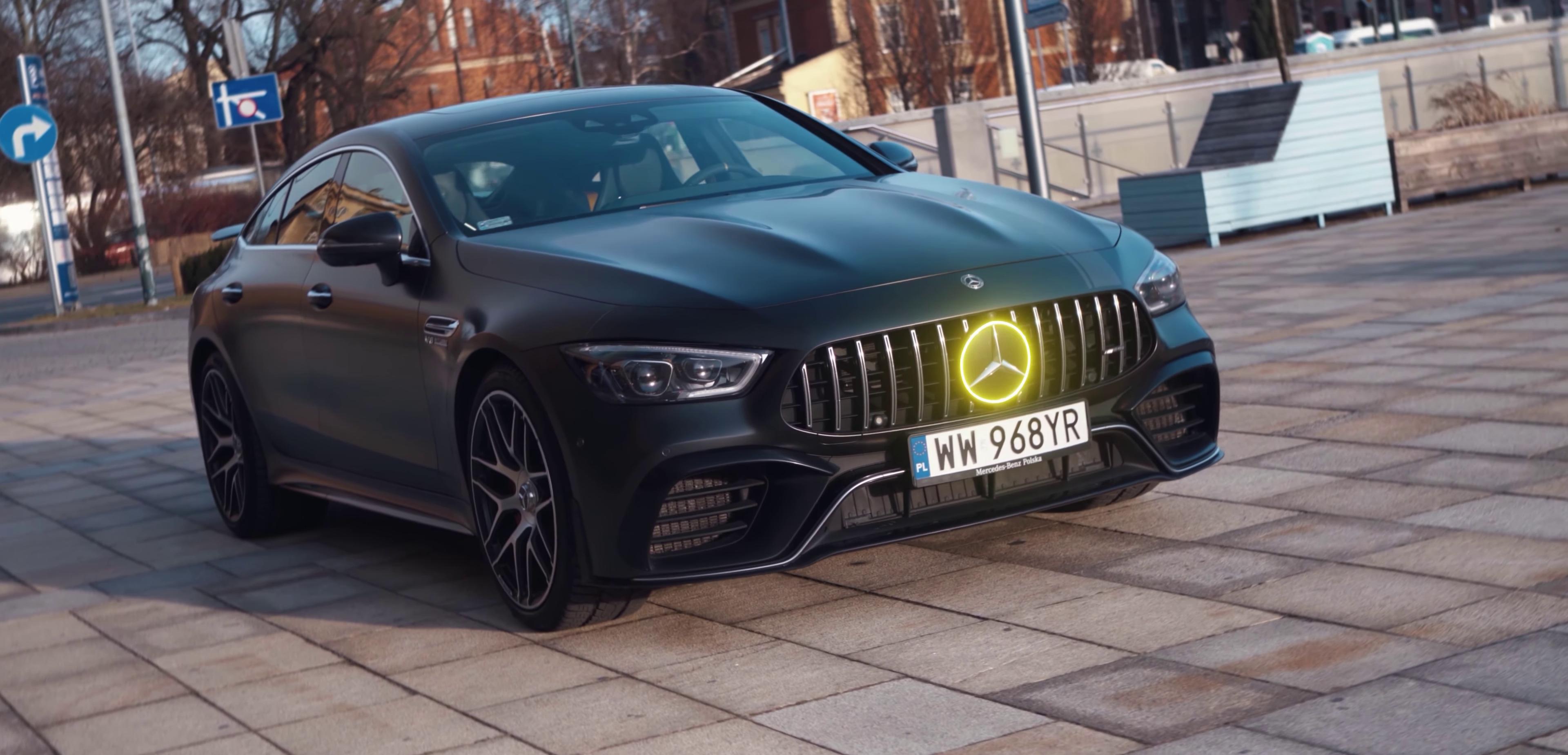 梅赛德斯amg-gt63s,帅气造型,精致改装