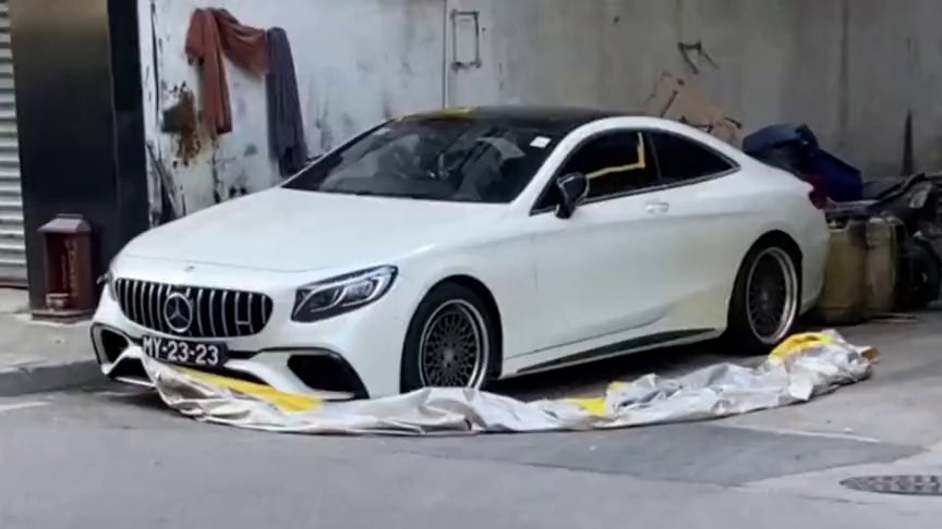 非常罕见的奔驰s63amg,国内不超过5台,见它比见兰博基尼还难!