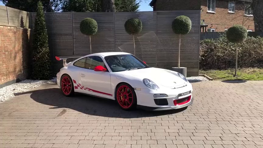 老款 保时捷 911 (997.2) gt3 rs 卡拉拉白色