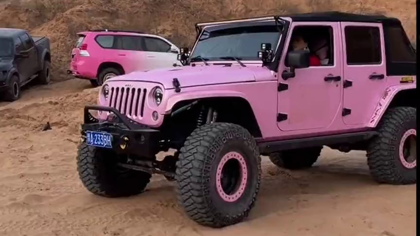 玩牧马人的女汉子