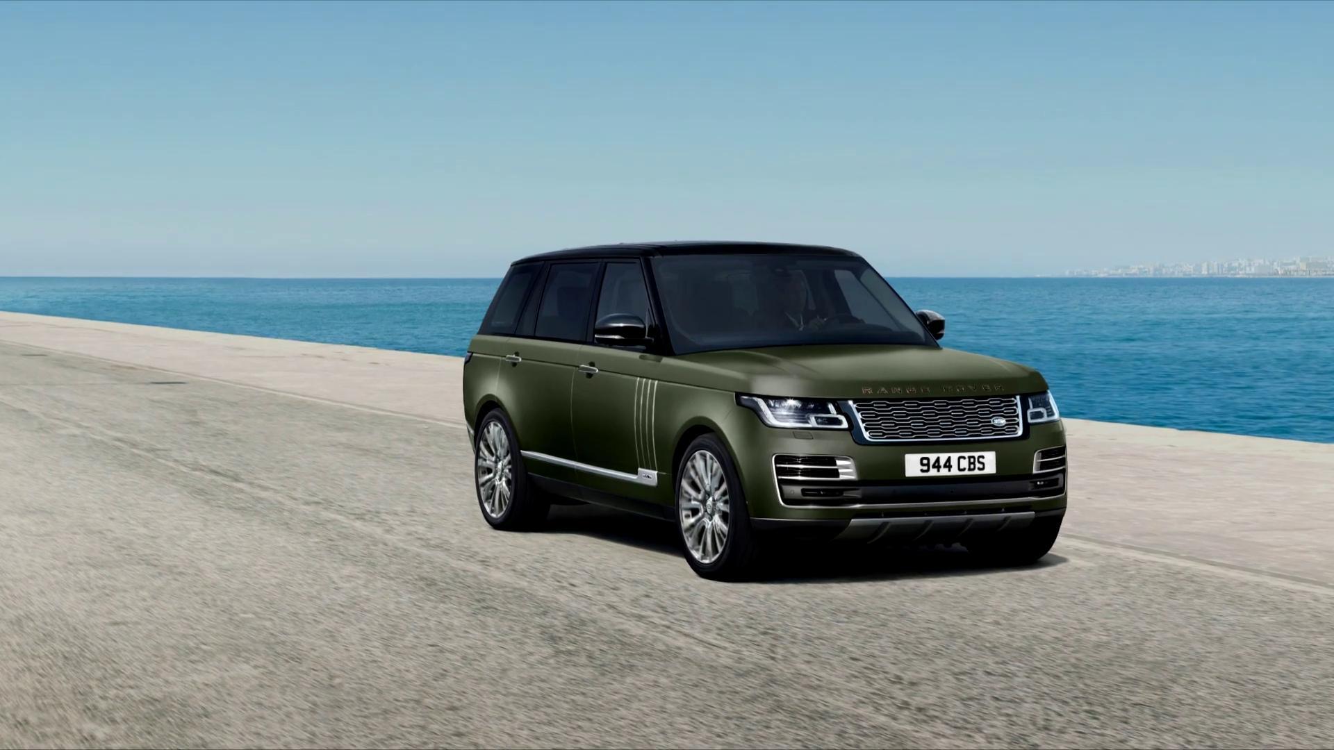 新款路虎揽胜sv终极版,外形展示