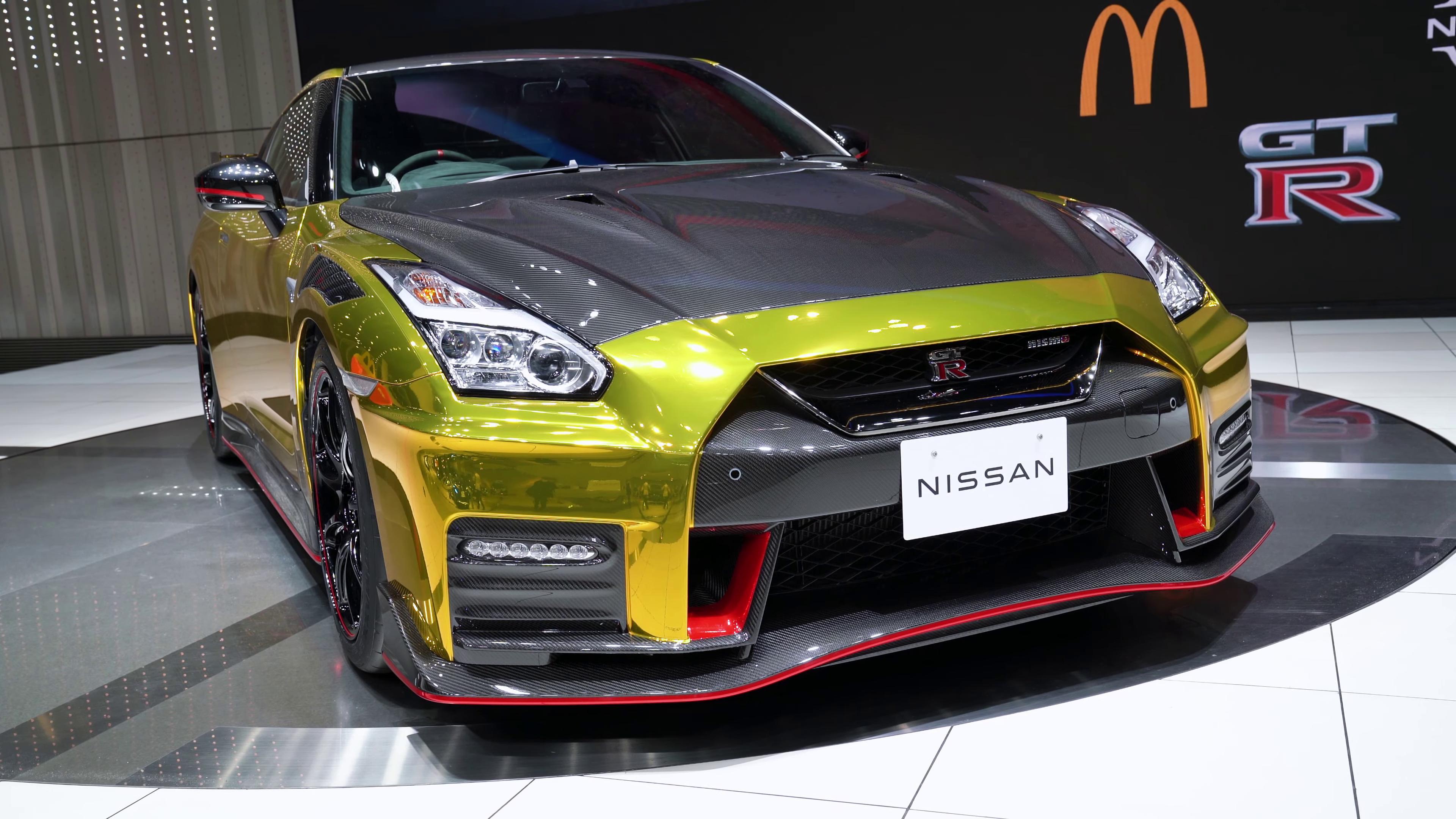 3.8t爆出592马力,2022款日产gt-r nismo亮相
