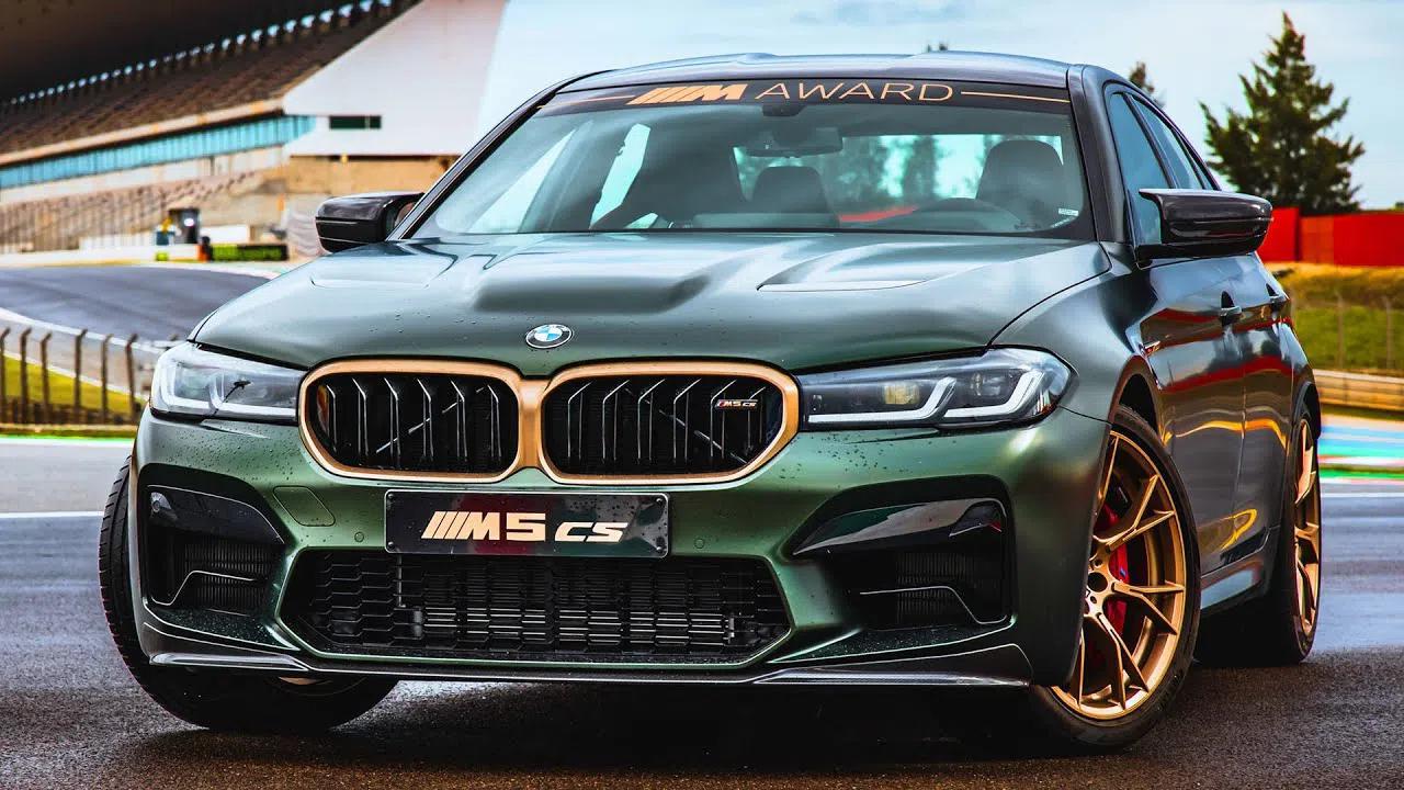 宝马m5 cs是2020年的年度冠军车,颜值性能都是一流