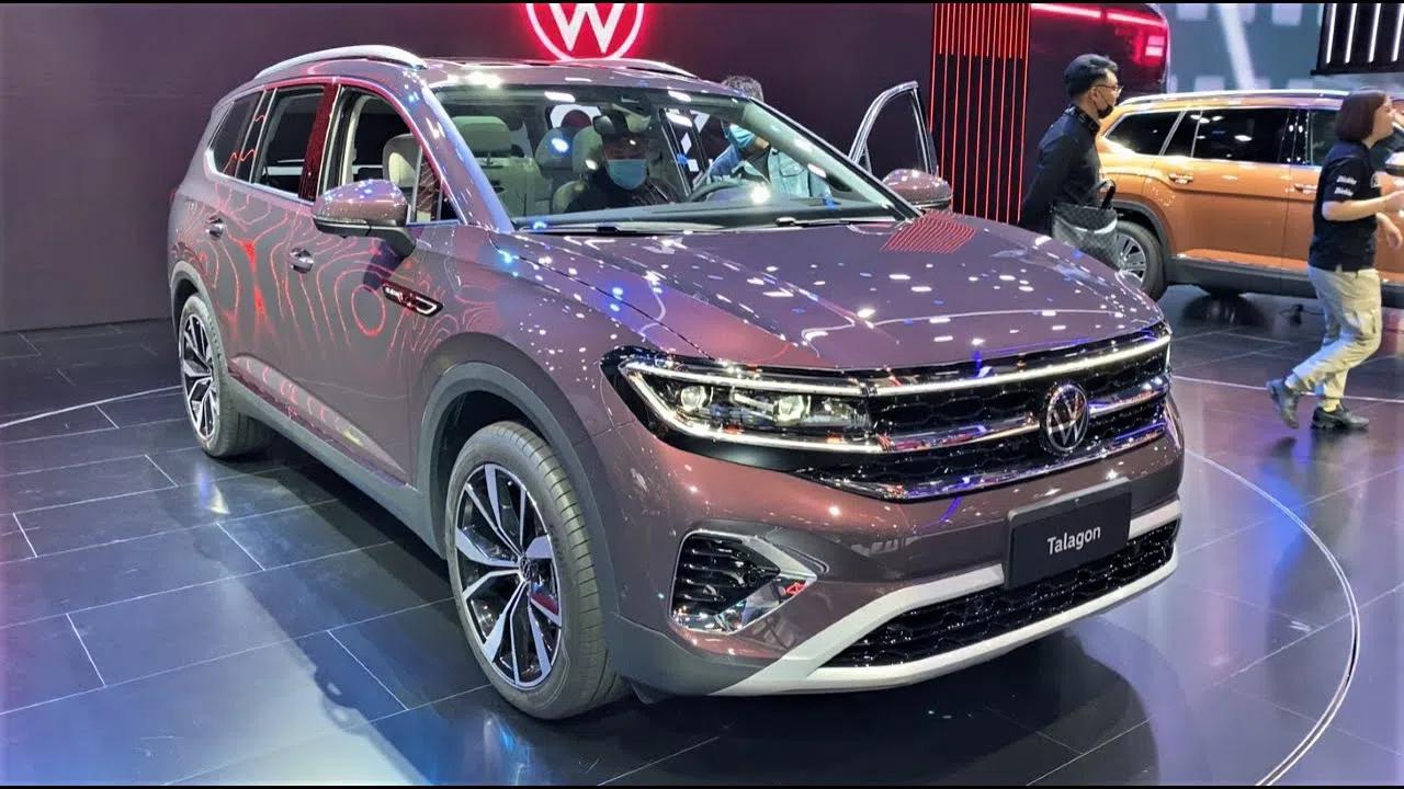 2022款大众最大跨界车塔拉贡,360度绕车实拍,外形内饰高清展示