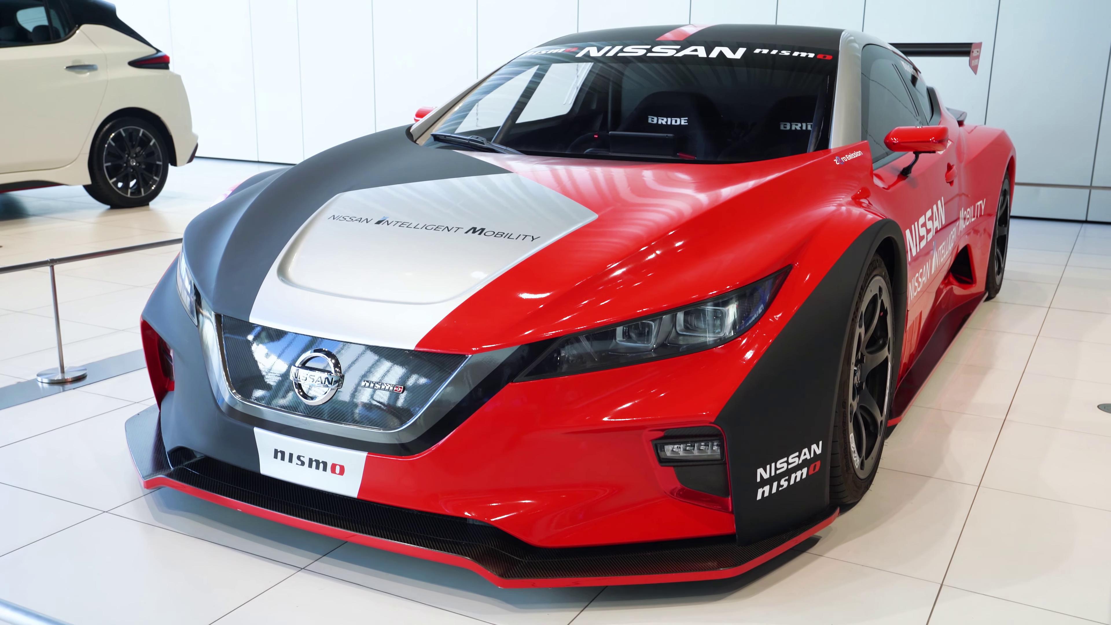 日产leaf,nismo,rc超酷实拍,全电动赛车令人震惊