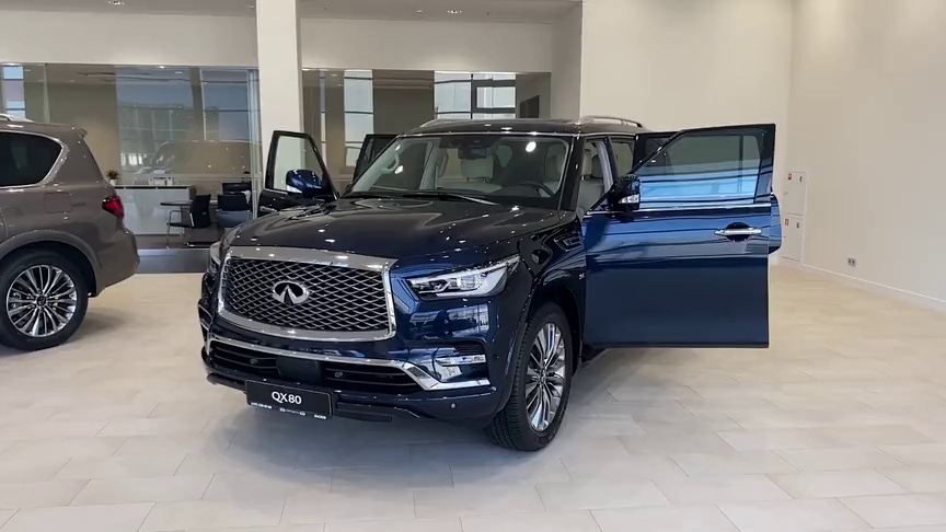 【全方位实拍】英菲尼迪qx80,2021