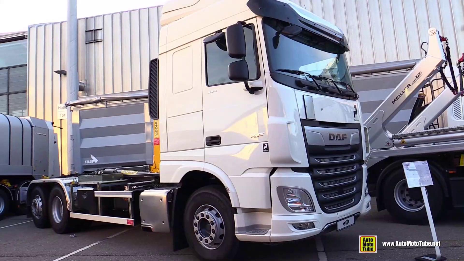 搭载超长平头驾驶室 达夫xf新车太扎眼