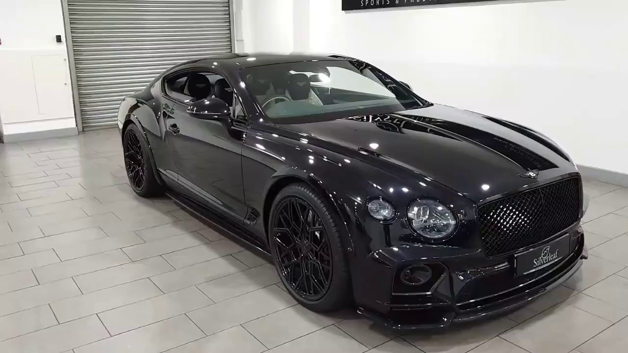 黑武士宾利欧陆,黑轮毂是真帅#百万视友赐神评 #@经纪人小微