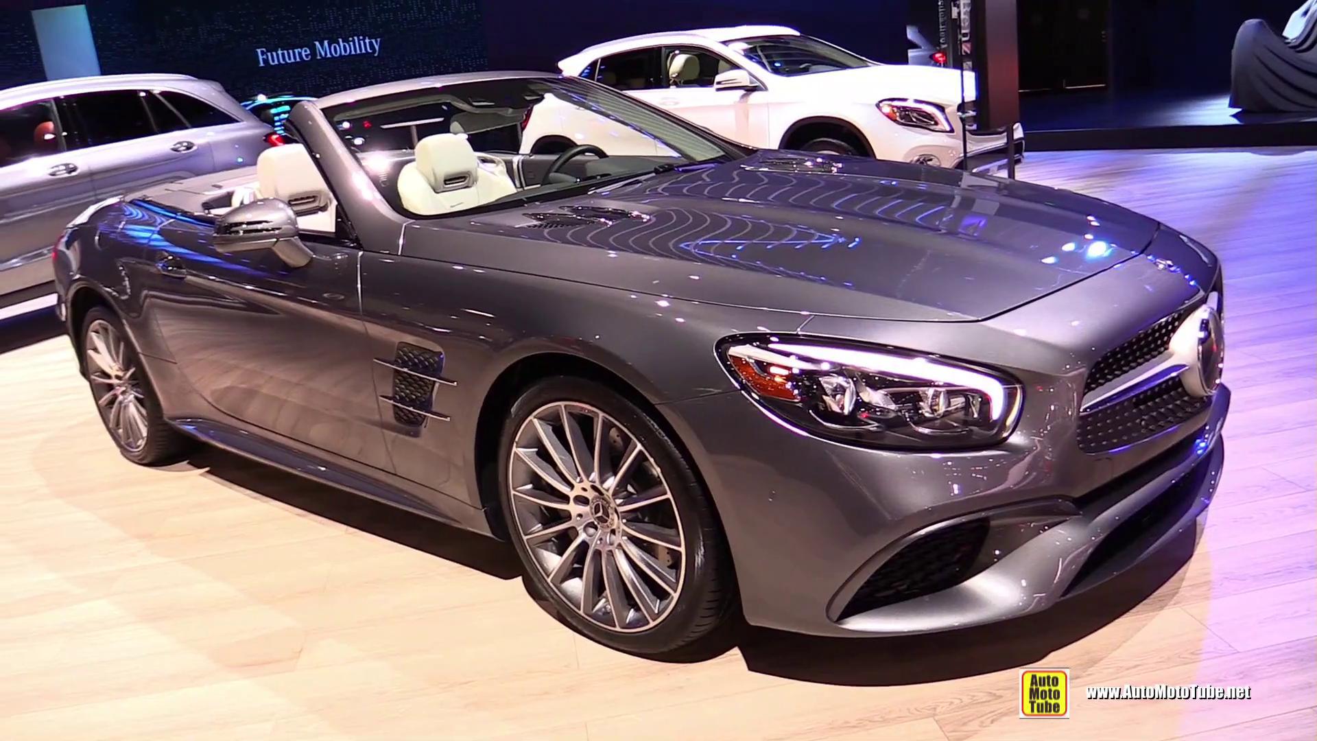 2020辆梅赛德斯奔驰sl 450跑车,内外气度不凡豪华