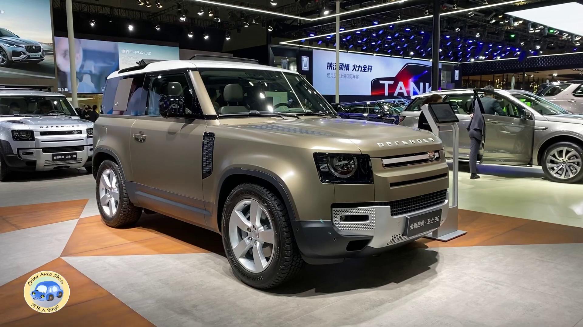 2021款路虎defender 90 p400绕车介绍外观内饰