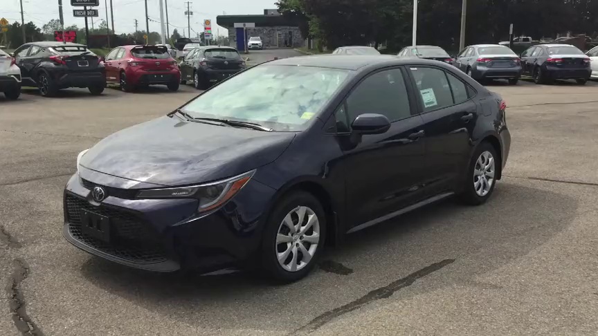 2021款丰田卡罗拉实车展示,看到外观和内饰,买不买做个参考