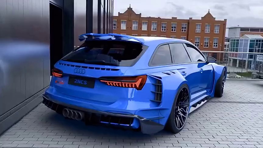 这应该是你见过最帅的rs6