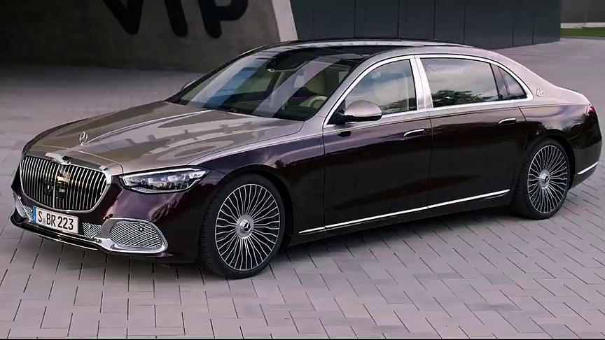 梅赛德斯-迈巴赫s680,气场不输于宾利以及劳斯莱斯