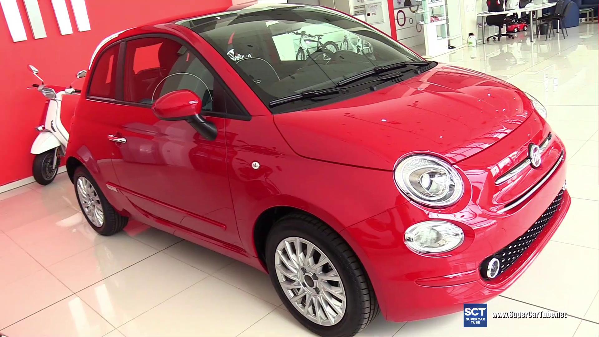 2021款菲亚特500展示,运动感十足,外形可爱适合女孩子开