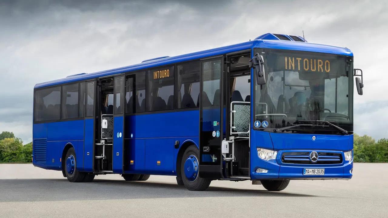 2022年新款奔驰intouro城郊客车全景展示