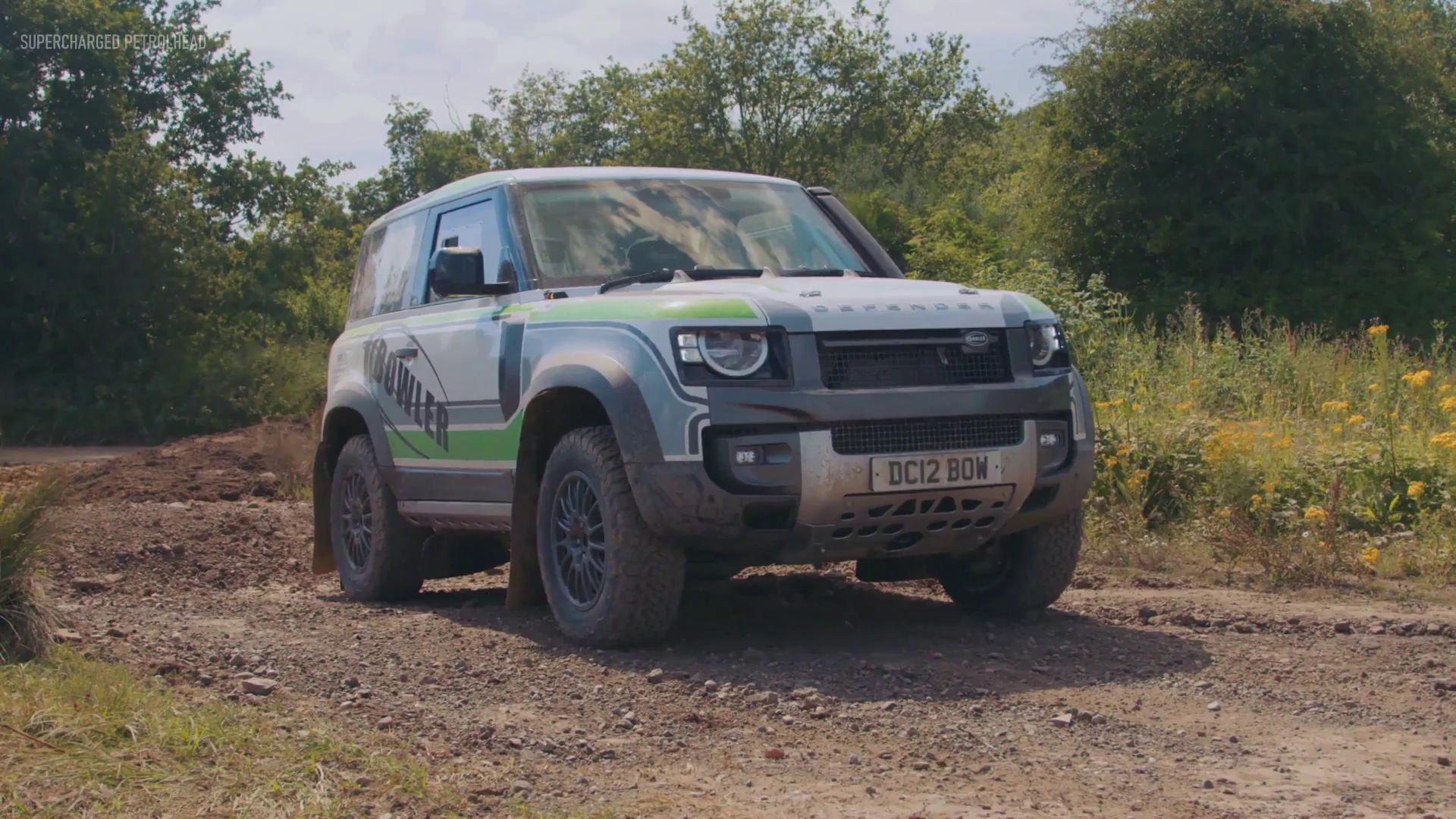 bowler motors官改路虎卫士defender 90,冲击拉力挑战赛