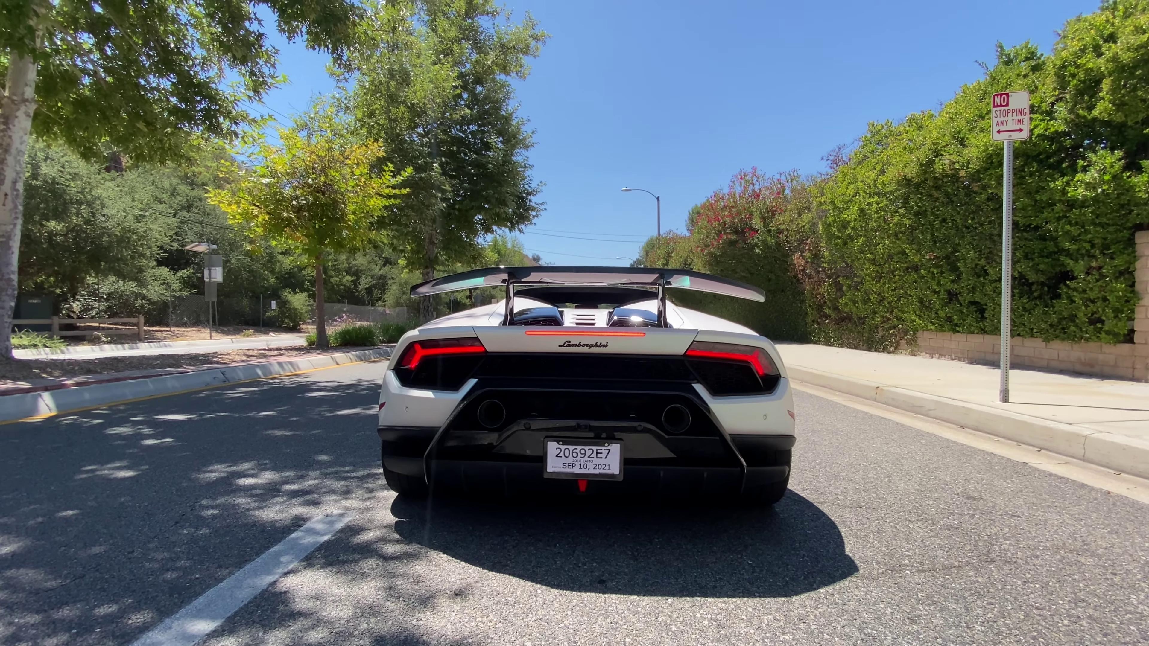 兰博基尼huracanperformante-超大声浪-愤怒的公牛!