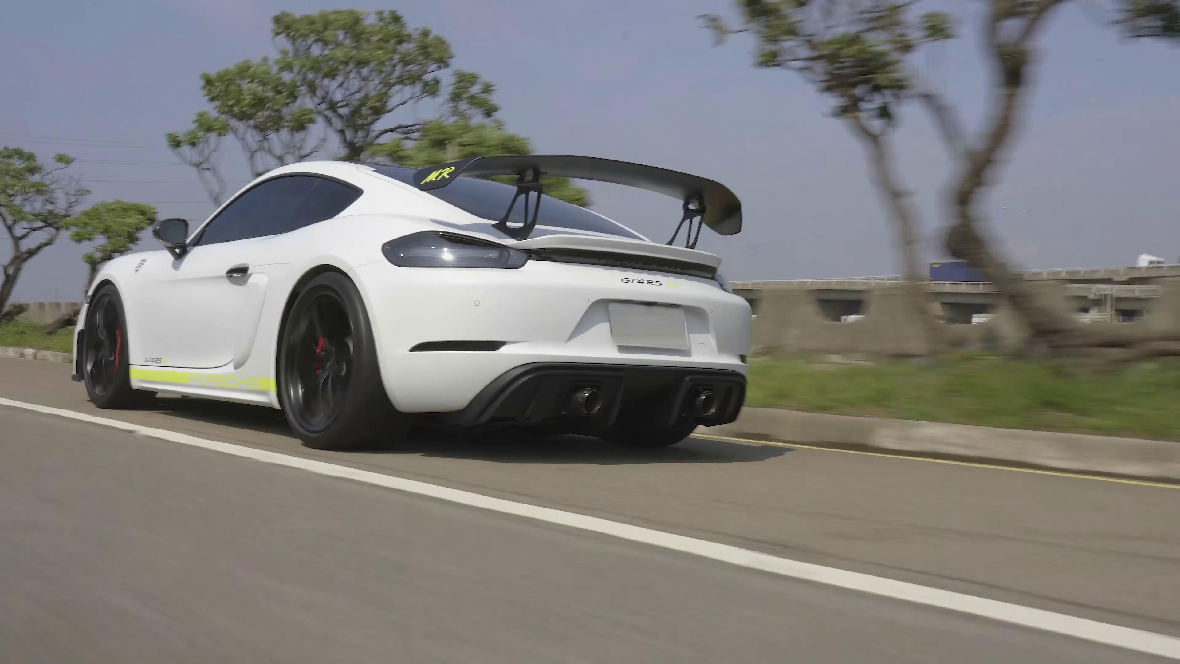 声浪迷人!保时捷 718 cayman gt4 改装天蝎排气赏析