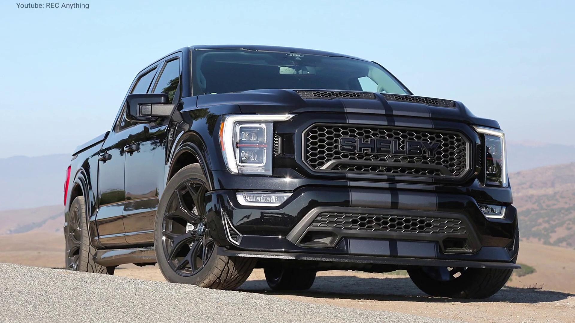 全新shelby f-150 super snake 亮相,零百加速3.45秒