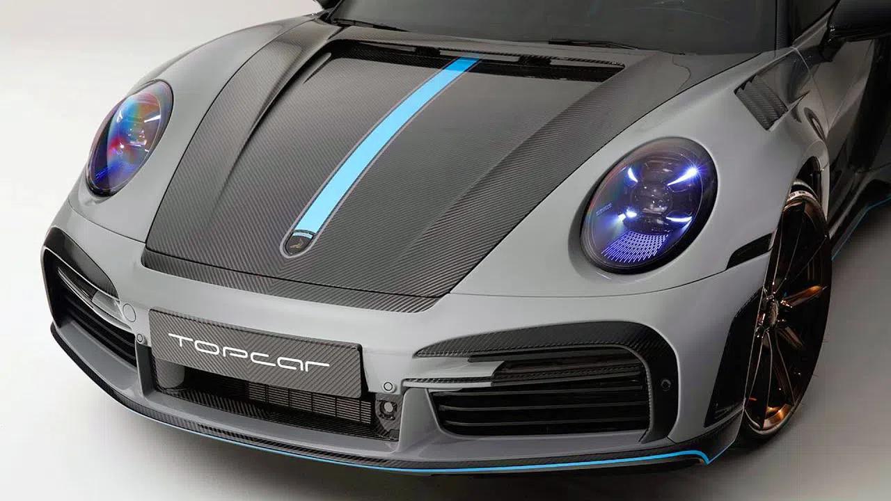topcar推出保时捷992 turbo s stinger gtr碳纤维版套