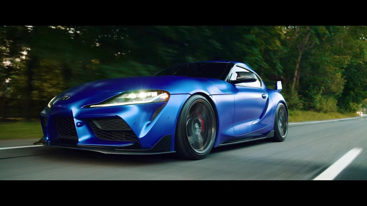 丰田supra"地平线蓝版"配色,动力更强劲