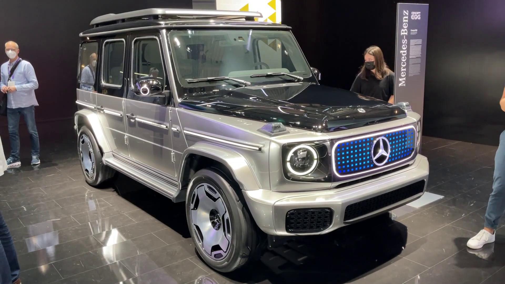 梅赛德斯-奔驰eqg概念车发布!保留硬派suv架构,性能超g63