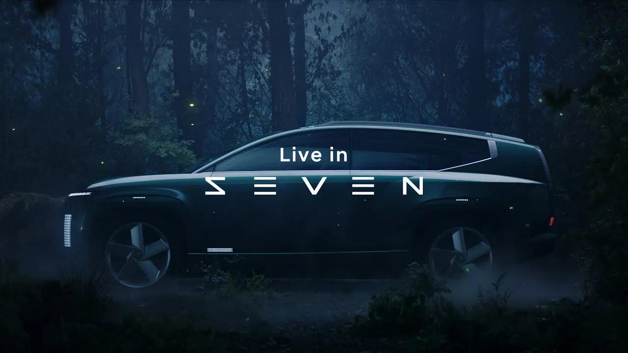 现代IONIQ 7将基于Seven概念车打造，定位现代IONIQ家族的纯电SUV