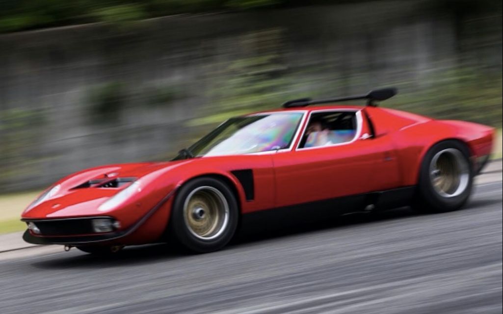 世上唯一的 lamborghini miura jota svr