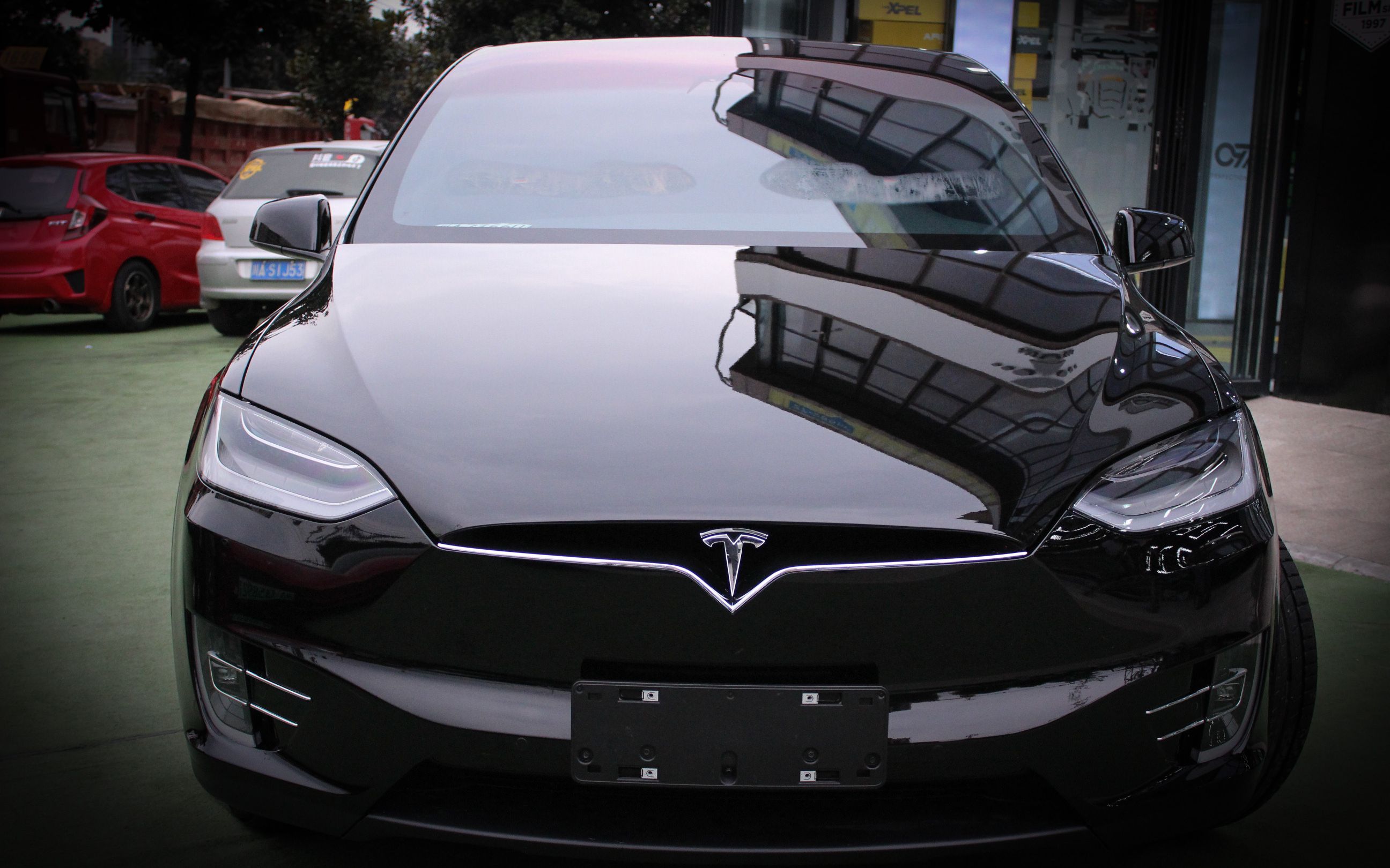 成都xpel车衣,特斯拉moder x施工案例赏析-曼工堂